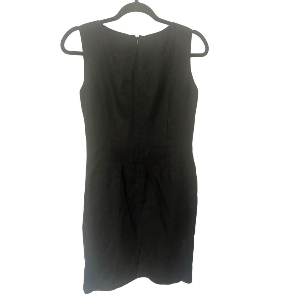 Talbots Irish linen dress petite sz 4 - Picture 4 of 5